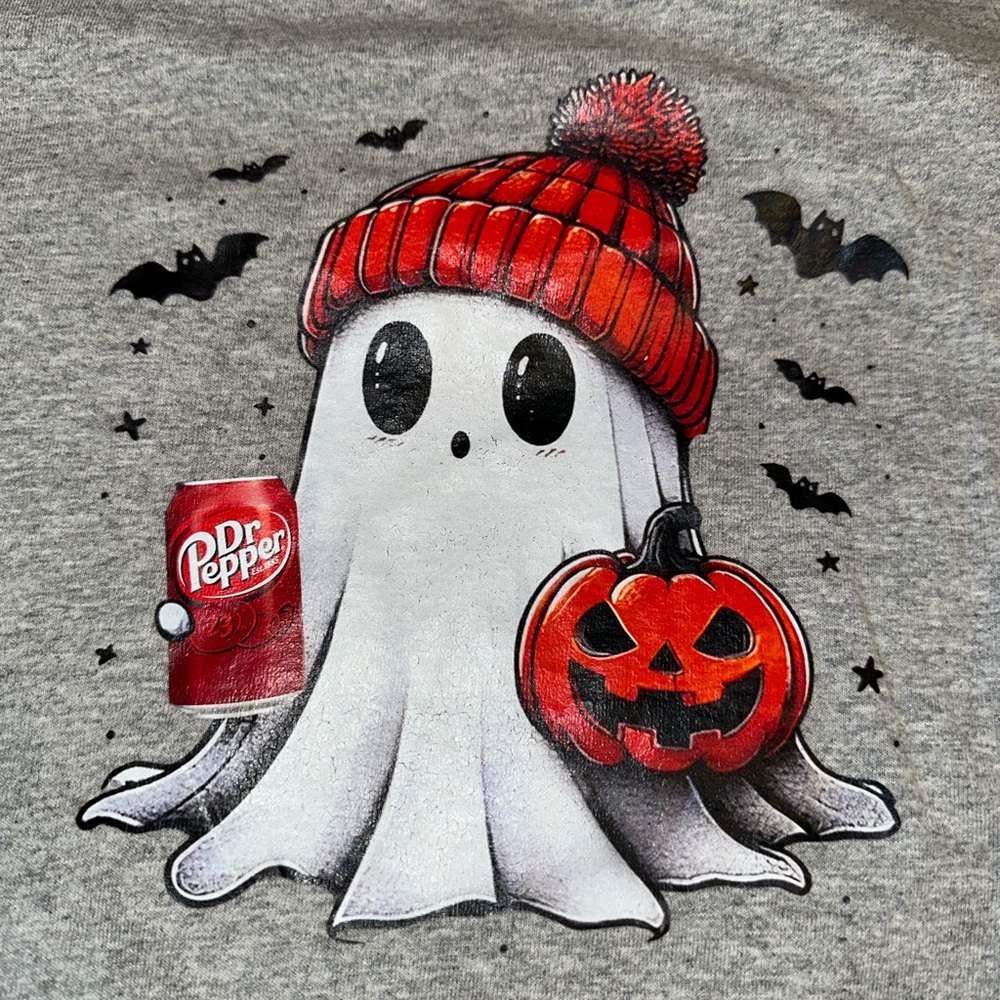 Dr Pepper. Halloween Ghost.
